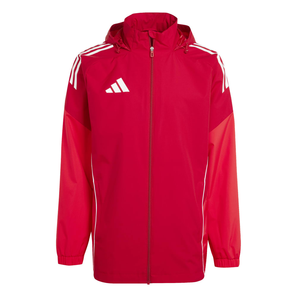 adidas Tiro 25 Competition All-Weather Jacket Power Red/Pure Ruby
