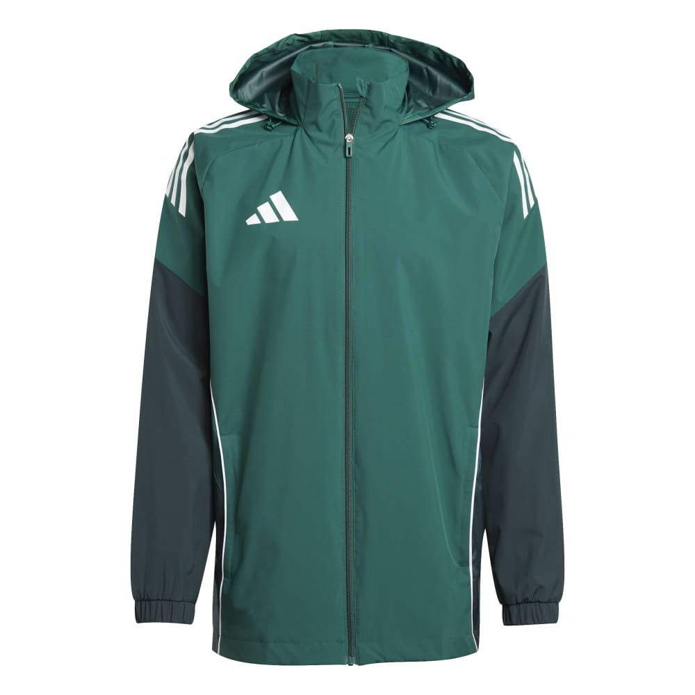 adidas Tiro 25 Competition All-Weather Jacket Team Green/Shadow Green
