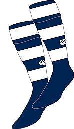 Hooped socks Navy-white