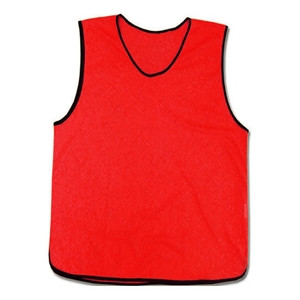 Sports Mesh Training Bib - Red