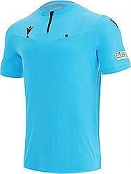 Macron Uefa referee shirt sky