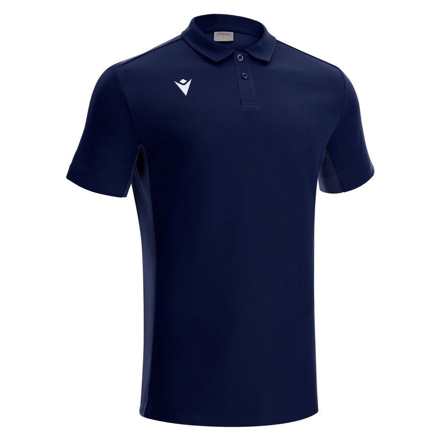 Macron Clarinet Polo in Navy-Light Navy