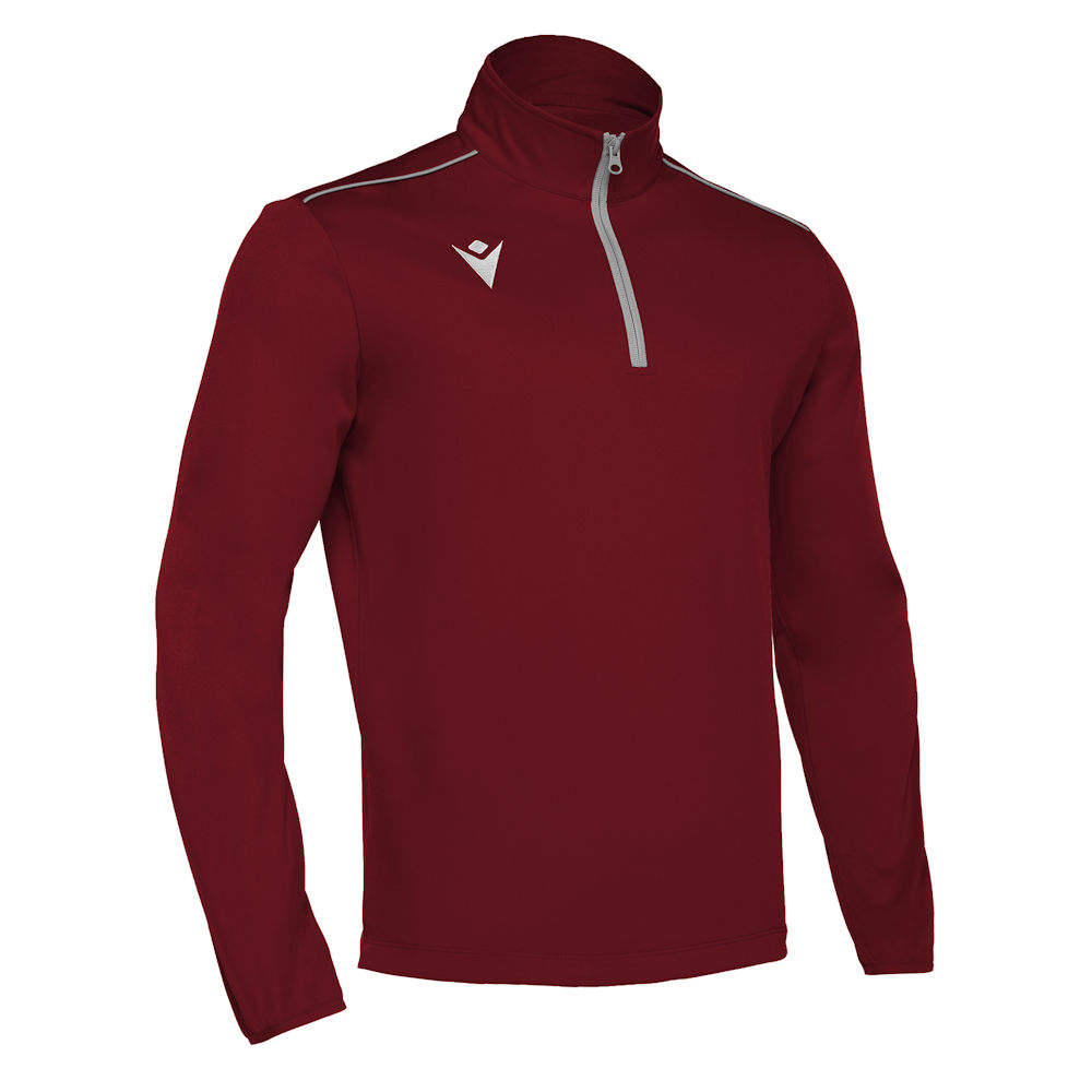 Macron Havel 1/4 Zip Training Top Cardinal
