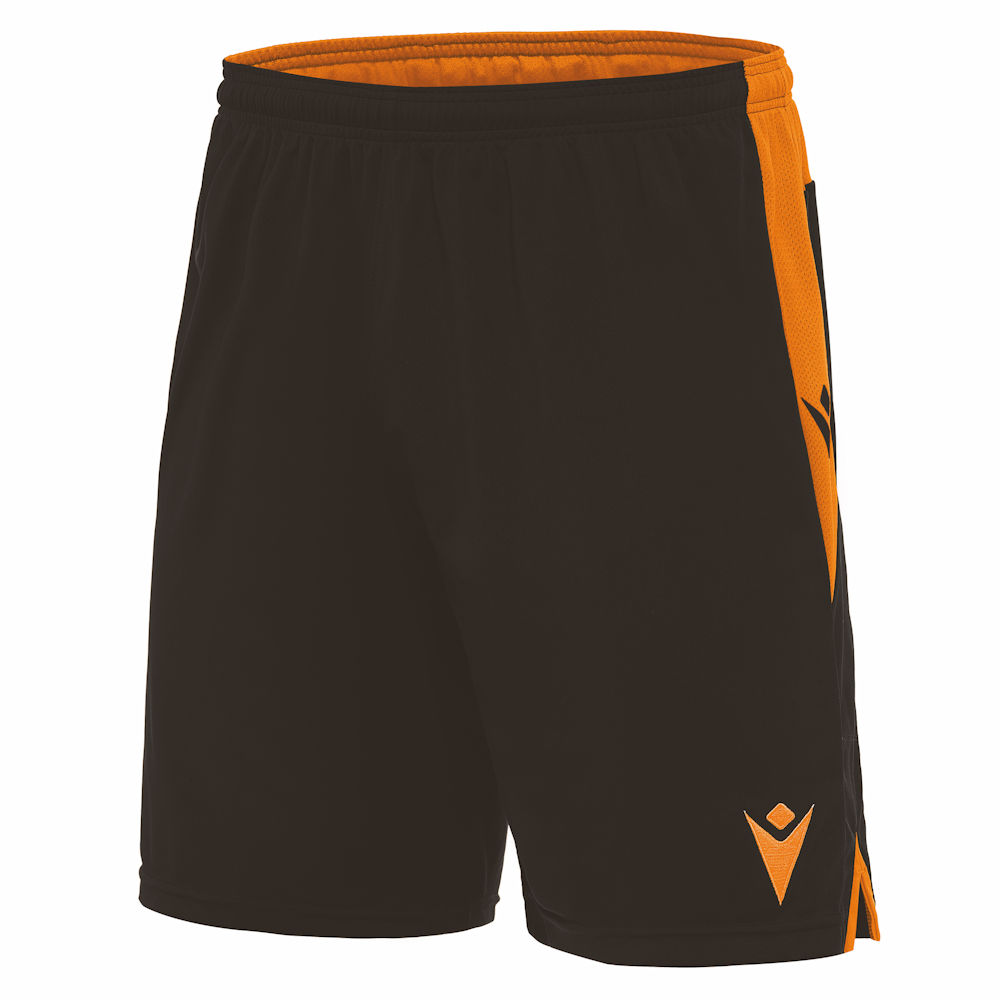 Macron Temple Shorts Black/Orange