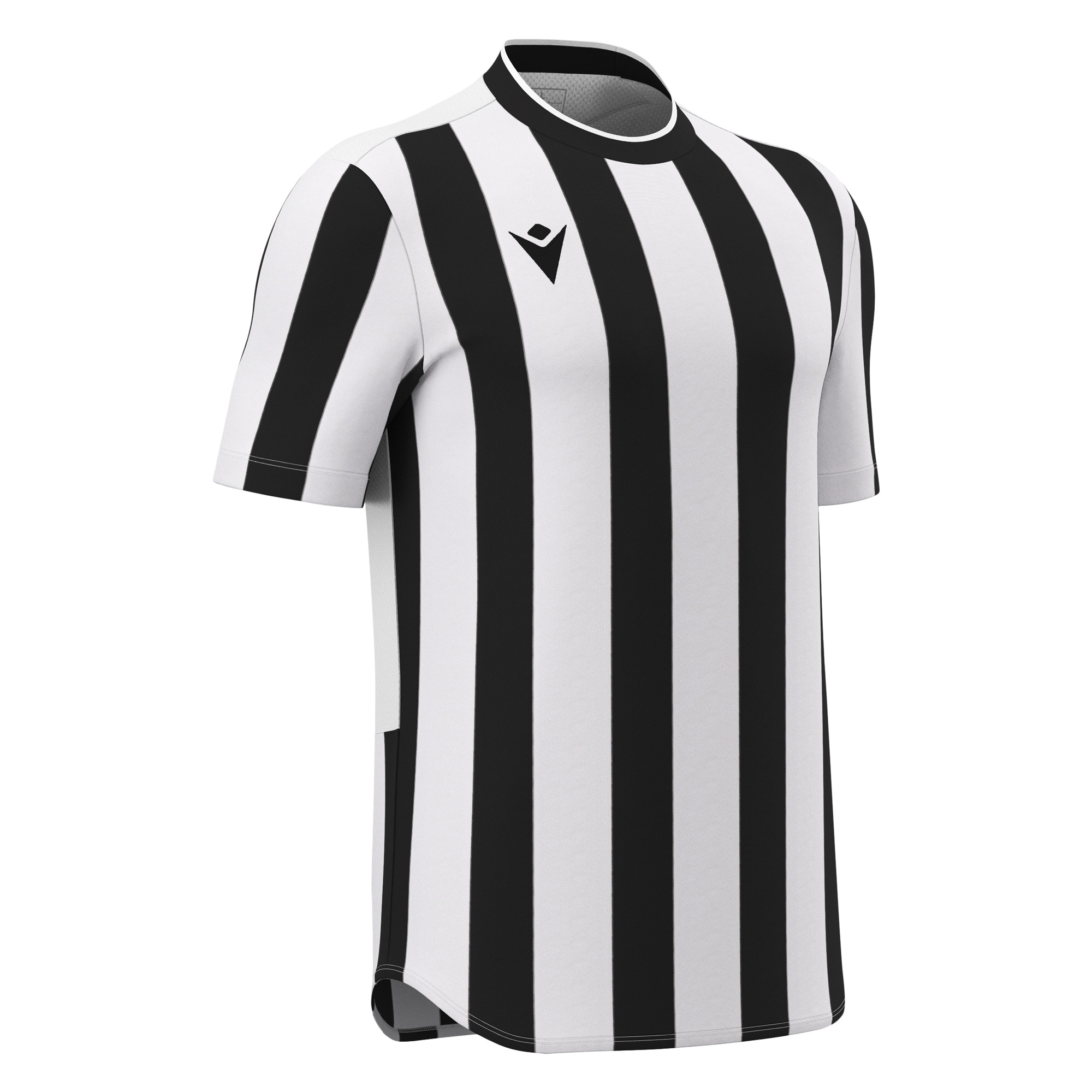 Macron LEGION Match Day Football Shirt White Black