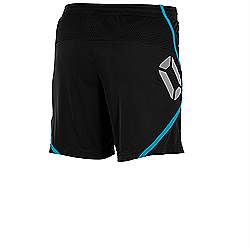 Pisa womens shorts black-Aqua